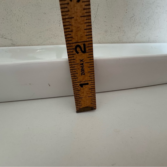 Threshold White Porcelain Oblong Olive Serving Platter - Picture 9 of 10